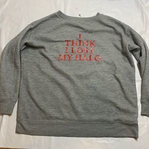 Wildfox I Think I Lost My Halo Women Crewneck Sweater Size XS NWOT